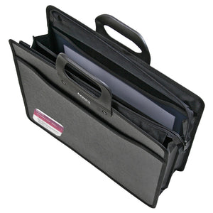 Портфель Axent 1603-01-A на блискавці, В4, 3 відділення, чорний