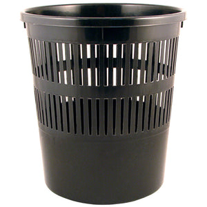 Корзина для бумаги Axent Delta D4007-01, 8 л, черная