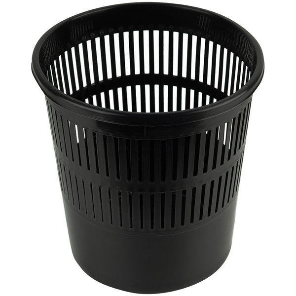 Корзина для бумаги Axent Delta D4007-01, 8 л, черная