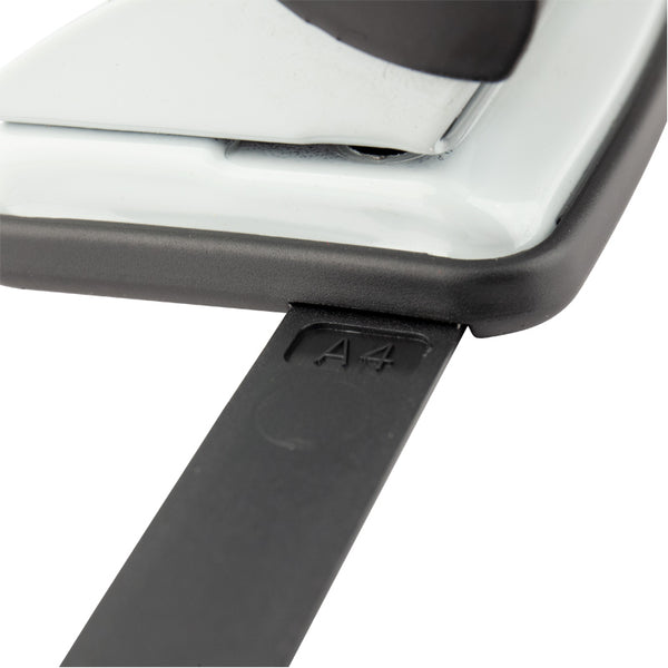 Діркопробивач для паперу Axent Exact-2 3910-01-A, металевий, 10 аркушів, чорний