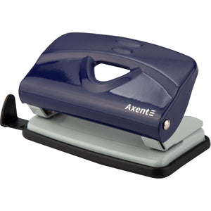 Дырокол для бумаги Axent Exakt-2 3910-02-A, металлический, 10 листов, синий