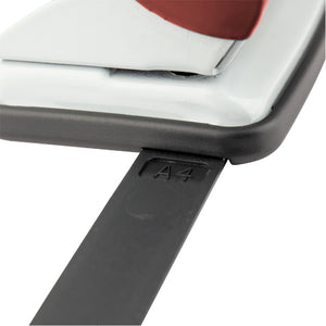 Дырокол для бумаги Axent Exakt-2 3910-06-A, металлический, 10 листов, красный