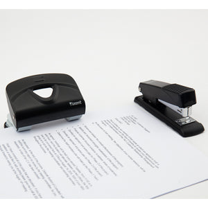 Дырокол для бумаги Axent Exakt-2 3920-01-A, металлический, 20 листов, черный