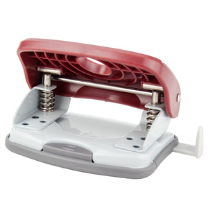 Дырокол для бумаги Axent Welle-2 3820-06-A, пластиковый, 20 листов, красный