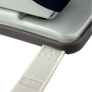 Діркопробивач для паперу Axent Welle-2 3830-01-A, пластиковий, 30 аркушів, чорний