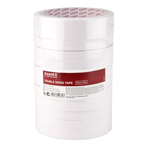 Стрічка клейка двостороння Axent 3100-A, 12 мм х 10 м
