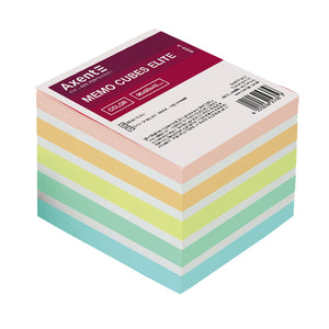 Бумага для заметок Axent Elite "Color” 8026-A, 90х90х40 мм, непроклеенная