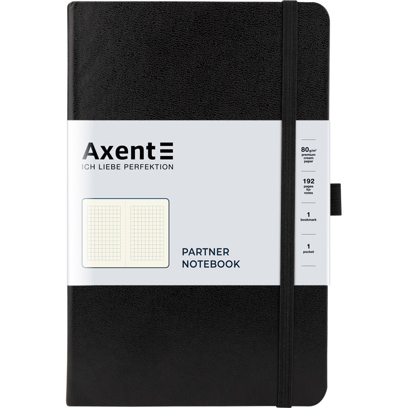 Книга записная Axent Partner 8201-01-A, A5-, 125x195 мм, 96 листов