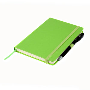 Книга записная Axent Partner 8201-04-A, A5-, 125x195 мм, 96 листов, клетка, твердая обложка, салатовая