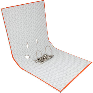 Папка-регистратор Axent Delta D1714-09P, односторонняя, A4, 75 мм, разобранная, оранжевая