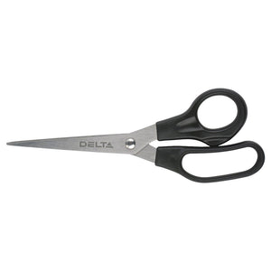 Ножиці Axent Delta D6211, 18 см, з пластиковими ручками, чорні