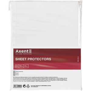 Файл Axent 2004-00-A А4+, глянцевий, 40 мкм, 100 штук