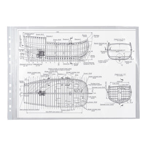 Файл Axent 2006-00-A А3, глянцевий, 40 мкм, 100 штук, горизонтальний