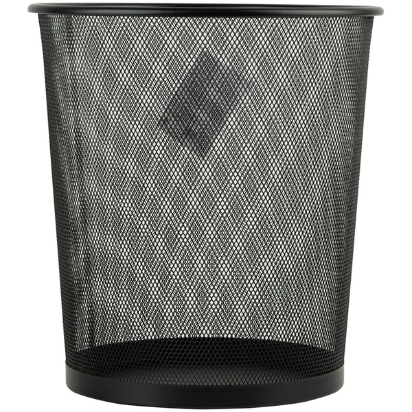 Кошик для паперу Axent 2119-01-A, металева сіточка, 12 л, чорний