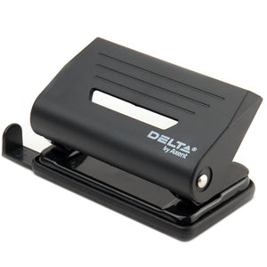 Дырокол для бумаги Axent Delta D3610-01, пластиковый, 10 листов, черный