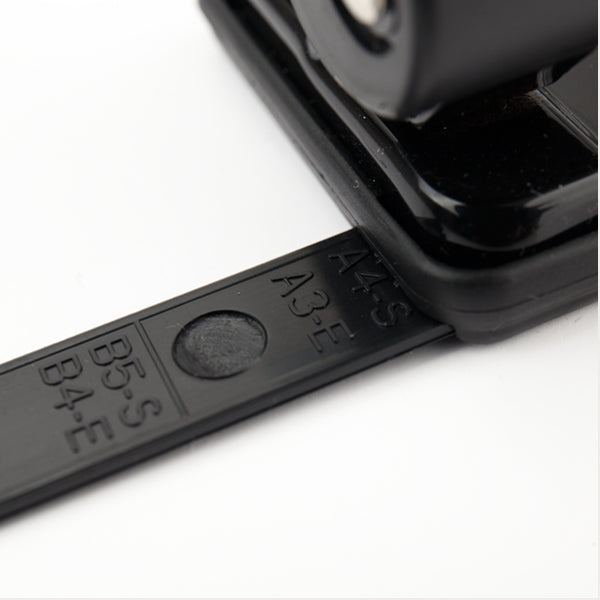 Дырокол для бумаги Axent Delta D3610-01, пластиковый, 10 листов, черный