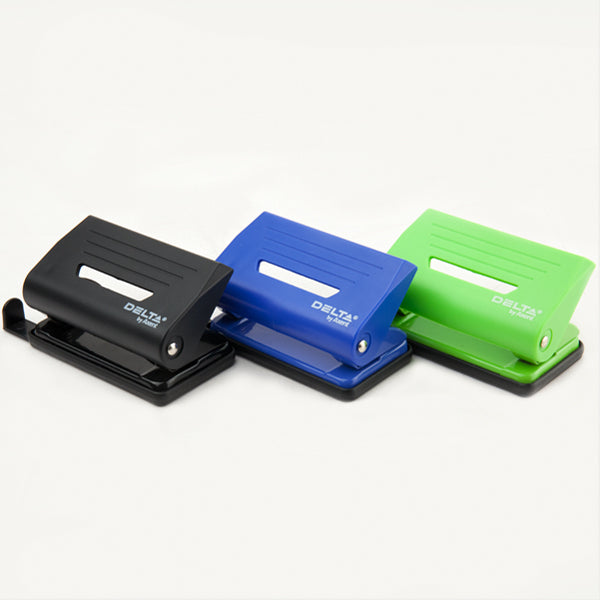 Дырокол для бумаги Axent Delta D3610-01, пластиковый, 10 листов, черный