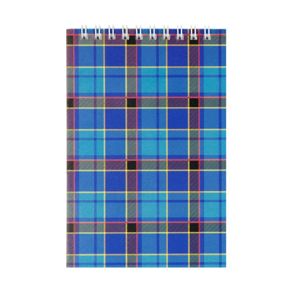 Блокнот на спіралі Axent Delta D8011-01, A6, 48 аркушів, клітинка, гнучка обкладинка, асорті