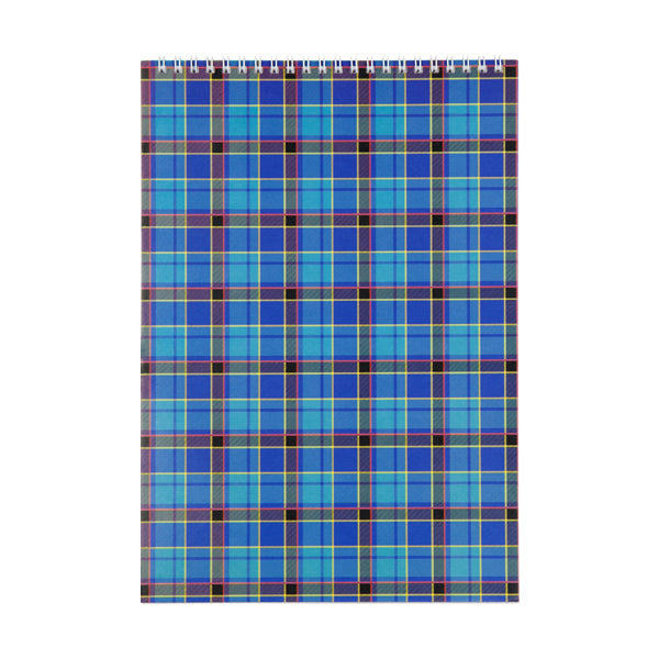 Блокнот на спіралі Axent Delta D8013-01, A4, 210x295 мм, 48 аркушів, клітинка, гнучка обкладинка, асорті