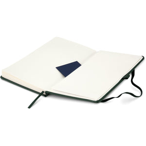 Книга записная Axent Partner Lux 8202-04-A, A5-, 125x195 мм, 96 листов, клетка, твердая обложка, зеленая