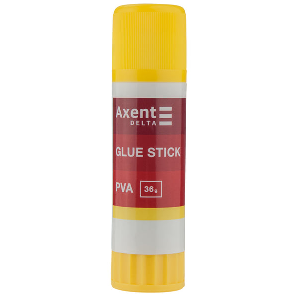 Клей-карандаш PVA Axent Delta D7134, 36 г