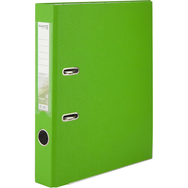 Папка-регистратор Axent Delta D1713-30P, односторонняя, A4, 50 мм, разобранная, салатовая
