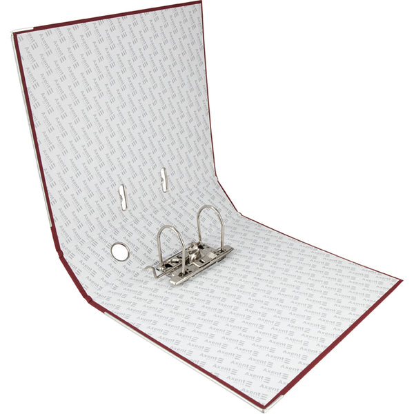 Папка-регистратор Axent Delta D1714-37P, односторонняя, A4, 75 мм, разобранная, вишневая