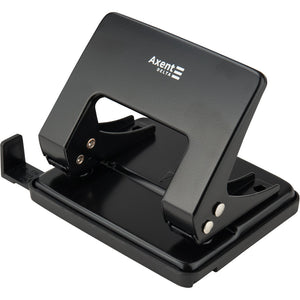 Діркопробивач для паперу Axent Delta D3520-01, металевий, 20 аркушів, чорний