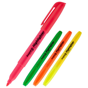 Маркер Axent Delta Highlighter D2503-40, 2-4 мм, клиноподібний асорті