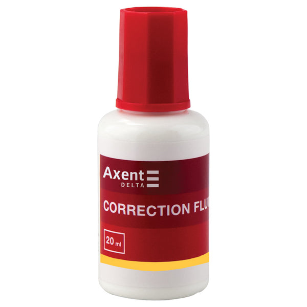 Коригуюча рідина з пензликом Axent Delta D7016, 20 мл