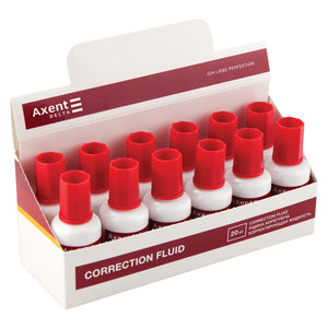 Коригуюча рідина з пензликом Axent Delta D7016, 20 мл