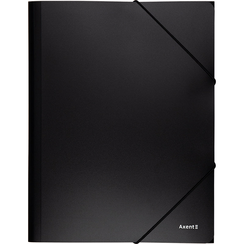 あんぱるページ Папка на резинках Axent 1508-01-A, А4, черная - купить в Украине