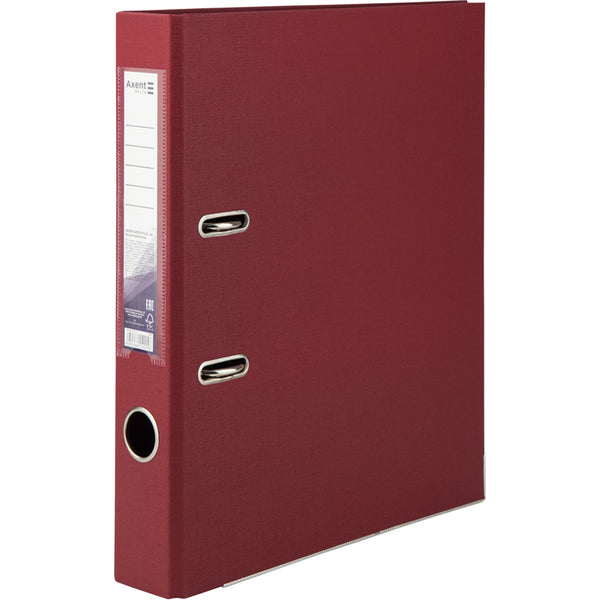 Папка-регистратор Axent Delta D1711-37C, двусторонняя, A4, 50 мм, собранная, вишневая