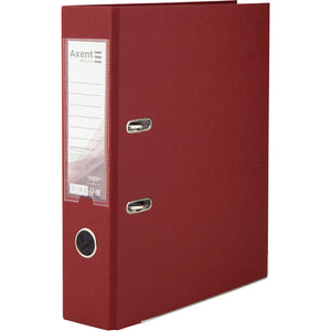 Папка-регистратор Axent Delta D1714-37C, односторонняя, A4, 75 мм, собранная, вишневая