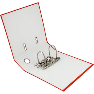 Папка-регистратор Axent Delta D1718-06C, односторонняя, A5, 75 мм, собранная, красная