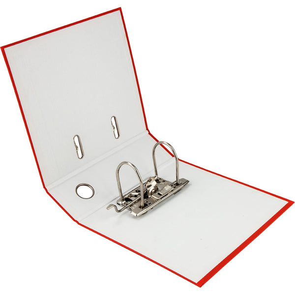 Папка-регистратор Axent Delta D1718-06C, односторонняя, A5, 75 мм, собранная, красная