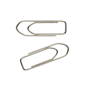 Скріпки п'ятикутні нікельовані Axent 4113-A, 28 мм, 100 штук