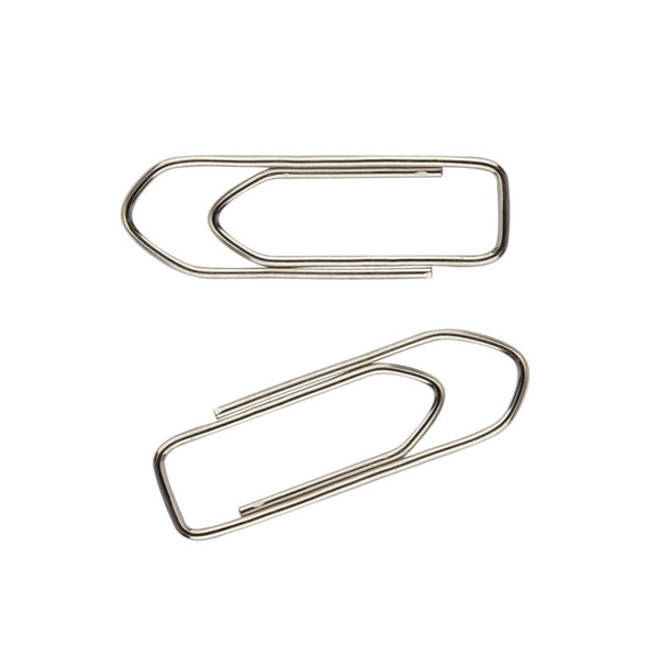 Скріпки п'ятикутні нікельовані Axent 4113-A, 28 мм, 100 штук