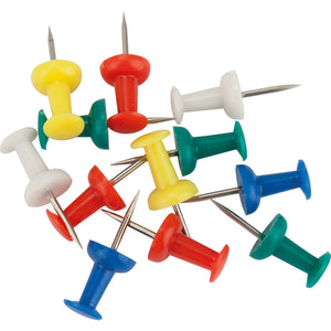 Кнопки-цвяшки Axent 4213-A кольорові, 50 штук, пластиковий контейнер