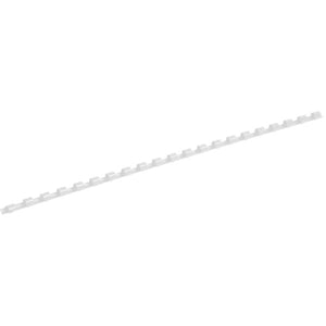 Пружина пластиковая Axent 2910-21-A, 10 мм, белая, 100 штук