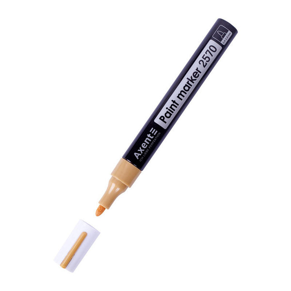Маркер Axent Paint 2570-35-A, 2.4-2.8 мм, круглый золотой