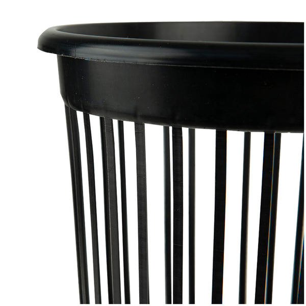 Кошик для паперу Axent Delta D4018-01, пластиковий, 10 л, чорний