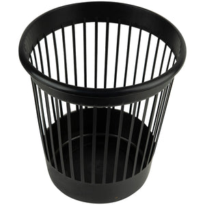 Кошик для паперу Axent Delta D4018-01, пластиковий, 10 л, чорний