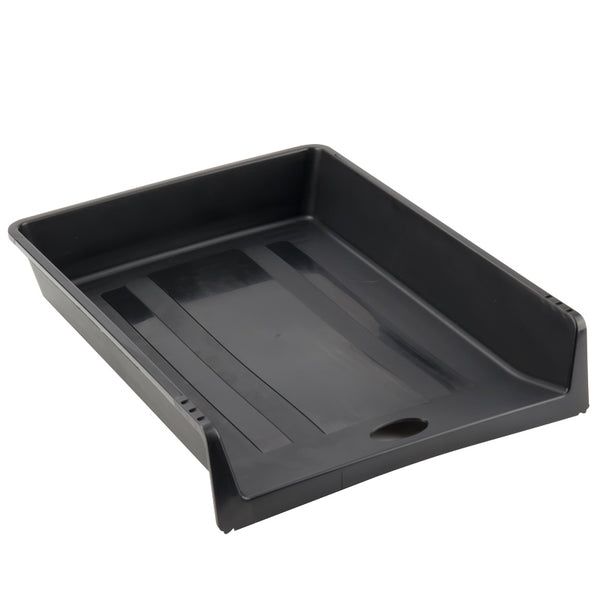 Лоток горизонтальний Axent Delta D4013-01, 340x265x65 мм, чорний