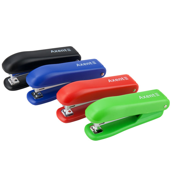 Степлер канцелярский №10/5 Axent Standard 4222-02-A, пластиковый, 15 листов, синий