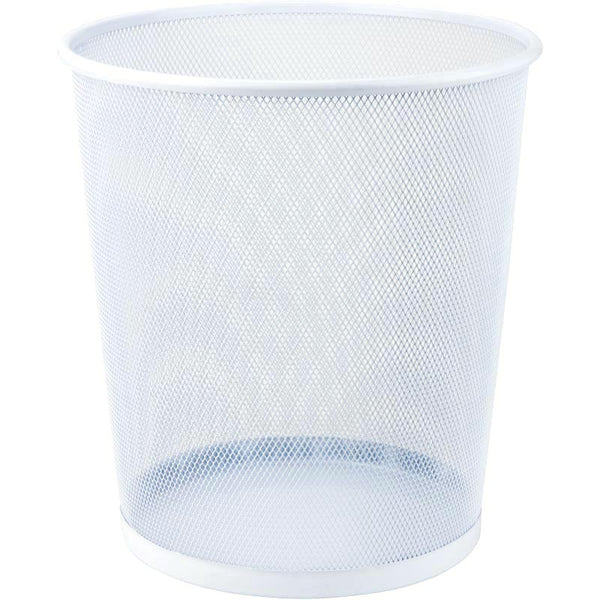 Кошик для паперу Axent 2119-21-A, металева сіточка, 12 л, білий