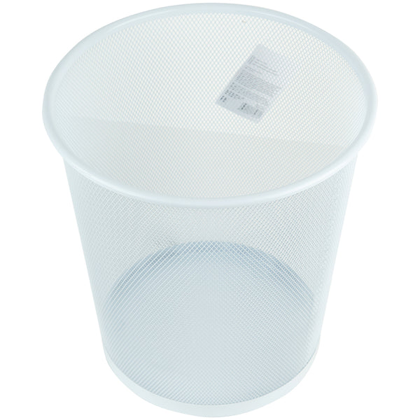 Кошик для паперу Axent 2119-21-A, металева сіточка, 12 л, білий