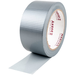 Стрічка клейка пакувальна армована Axent 3048-А, 48 мм х 25 м, 150 мкм, срібна