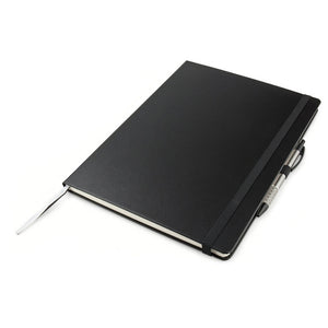 Книга записна Axent Partner Grand 8303-01-A, A4, 210x295 мм, 100 аркушів, крапка, тверда обкладинка, чорна