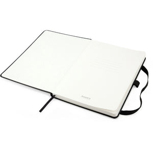 Книга записна Axent Partner Prime 8305-01-A, A5, 145x210 мм, 96 аркушів, клітинка, тверда обкладинка, чорна